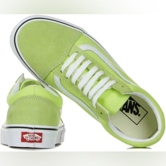 Vans Sharp Green Old Skool Classic Skate Shoes - Picture 14 of 14